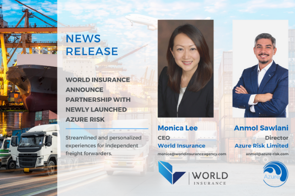 World Insurance Services partners with newly launched insurance Broker Azure Risk